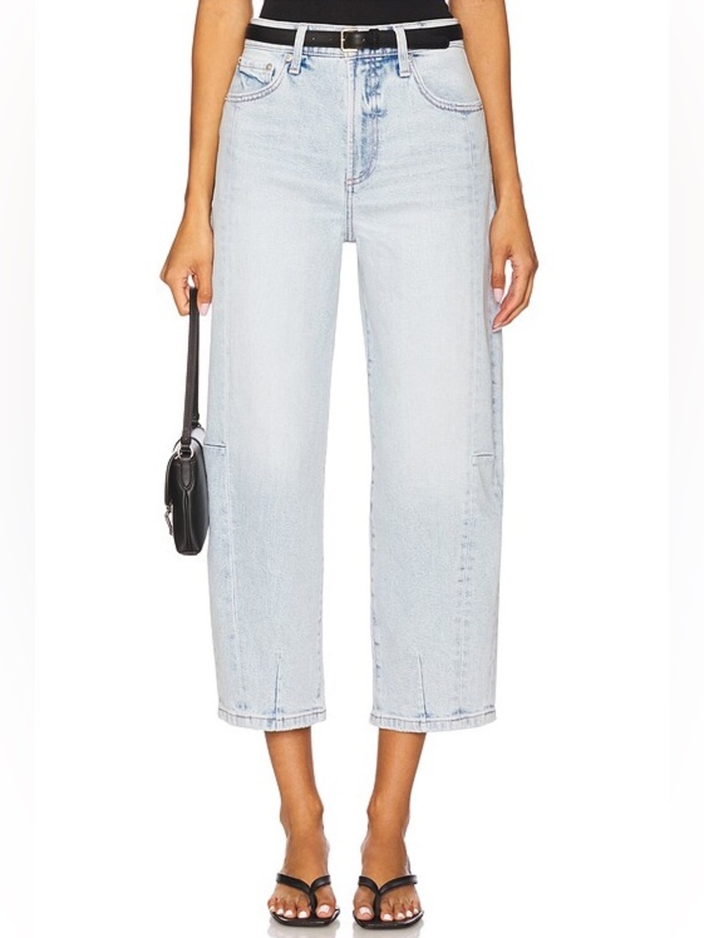Pistola Eli High Rise Barrel Jean - Sun Kissed